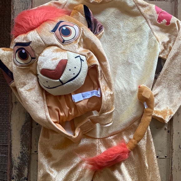 🚫SOLD🚫 DISNEY THE LION KING SIMBA COSTUME LION COSTUME 3 PIECE COSTUME SET KIDS - Picture 3 of 17